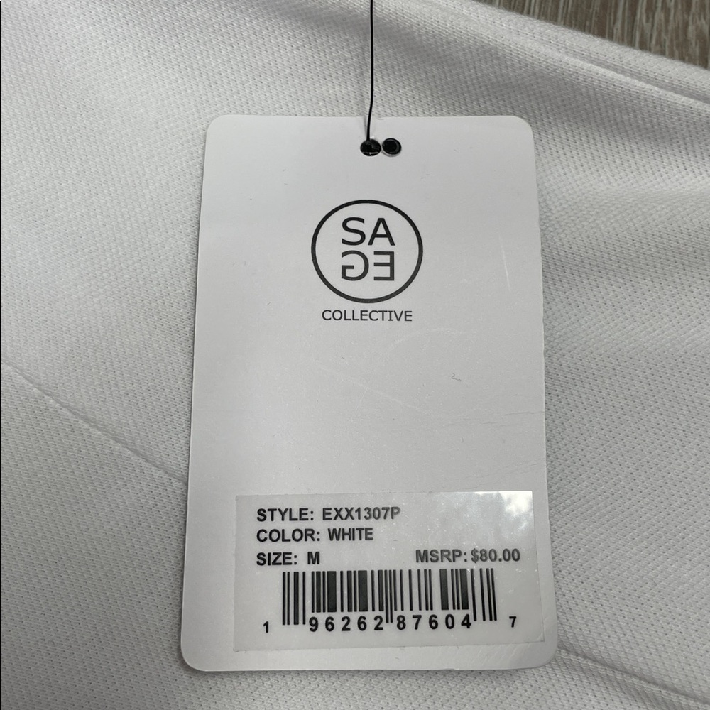 NWT SAGE Collective Pro Shop Short Sleeve Volley Stretch Sport Dress Pockets M - Picture 15 of 16